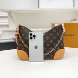 5A  Boulogne Monogram Shoulder Bag 28x19cm