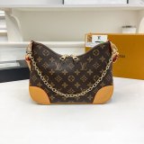 5A  Boulogne Monogram Shoulder Bag 28x19cm