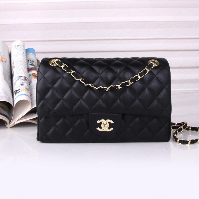 5A Smooth leather​​ Classic Flap CF 11.12 Bag（27cm )