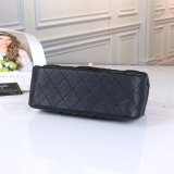 PU Grained leather Classic Flap CF 20S Small Golden Ball   (20cm)