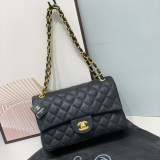 PU Grained leather Classic Flap CF（27cm）