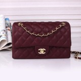5A Smooth leather​​ Classic Flap CF 11.12 Bag（27cm )