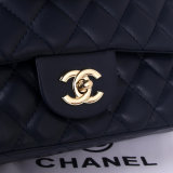 5A Smooth leather​​ Classic Flap CF 11.12 Bag（27cm )