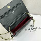PU Woc Mini Quilted Chain Bag