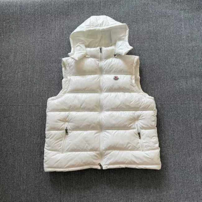 5A Cotton Down Hooded Vest
