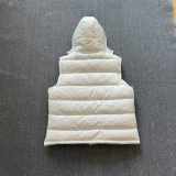5A Cotton Down Hooded Vest