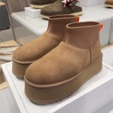 5A Classic Mini Dipper Boot Chestnut (Women's) 5cm