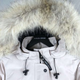Original Trillium Parka Heritage Long Down Jacket White