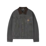 5A WIP FW24 Dayton Trucker Jacket Oversized Cotton Stonewashed Coat