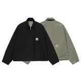 WIP Detroit Jacket Oversized Cotton Stonewashed Coat