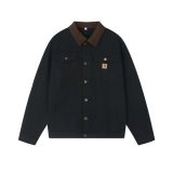 5A WIP FW24 Dayton Trucker Jacket Oversized Cotton Stonewashed Coat