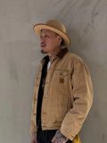 5A WIP FW24 Dayton Trucker Jacket Oversized Cotton Stonewashed Coat
