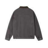 5A WIP FW24 Dayton Trucker Jacket Oversized Cotton Stonewashed Coat