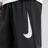 Tech Fleece Joggers Reflective Logo 75D Nylon 4-Way Stretch Cuffed Ankle Men Black DJ9306