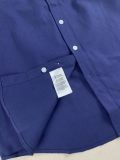 5A 2212 unisex Classic Fit Linen-Cotton Shirt