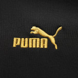 5A Men's 3-Piece Tracksuit Tencel Roma Hoodie Jogger Set Gold Print