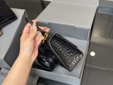 Original Hourglass Bag Crocodile Print Calf Leather Top Handle Shoulder Bag