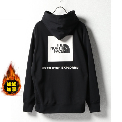 Box NSE Hoodie Fleece Lined Cotton Blend Pullover Sweatshirt Back Print