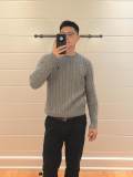 5A 2223 Unisex Iconic Cable-Knit Cotton Jumper