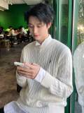 5A 2223 Unisex Iconic Cable-Knit Cotton Jumper