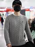 5A 2223 Unisex Iconic Cable-Knit Cotton Jumper
