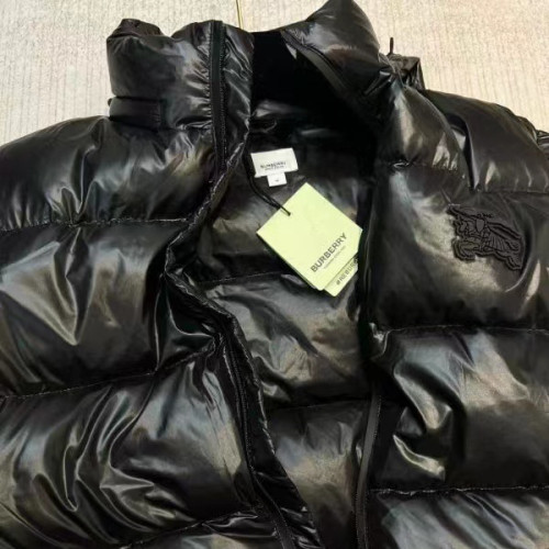 Original Down Jacket  Mens Zip Up Jacket Stand Collar Casual Coat Black Polyester Outerwear