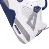 5A Kids Air Jordan 4 Retro Midnight Navy Children's Shoes DH6927-140