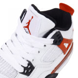 5A Kids Air Jordan 4 Retro Red Cement Children's Shoes DH6927-161