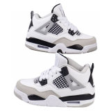 5A Kids Air Jordan 4 Retro Military Black Children's Shoes DH6927-111