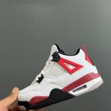 5A Kids Air Jordan 4 Retro Red Cement Children's Shoes DH6927-161