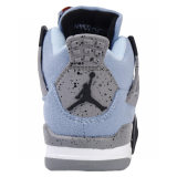 5A Kids Air Jordan 4 Retro University Blue Children's Shoes CT8527-400