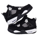 5A Kids Air Jordan 4 Retro White Thunder Children's Shoes FQ8138-001