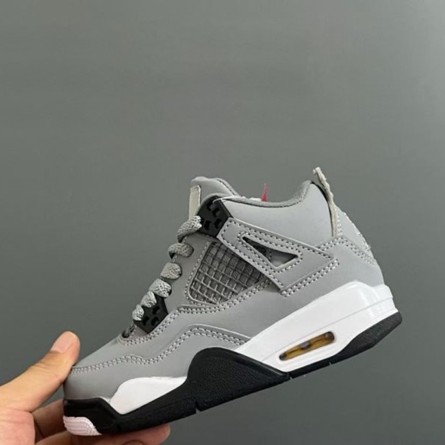 5A Kids Air Jordan 4 Retro Cool Grey Children's Shoes 308497-007