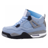 5A Kids Air Jordan 4 Retro University Blue Children's Shoes CT8527-400