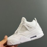 5A Kids Air Jordan 4 Retro Pure Money Children's Shoes 308497-100