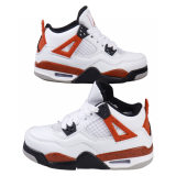 5A Kids Air Jordan 4 Retro Red Cement Children's Shoes DH6927-161