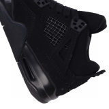 5A Kids Air Jordan 4 Retro Black Cat Children's Shoes FV5029-010