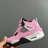 5A Kids Air Jordan 4 Retro Orchid Children's Shoes AQ9129-501