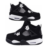 5A Kids Air Jordan 4 Retro White Thunder Children's Shoes FQ8138-001