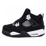 5A Kids Air Jordan 4 Retro White Thunder Children's Shoes FQ8138-001