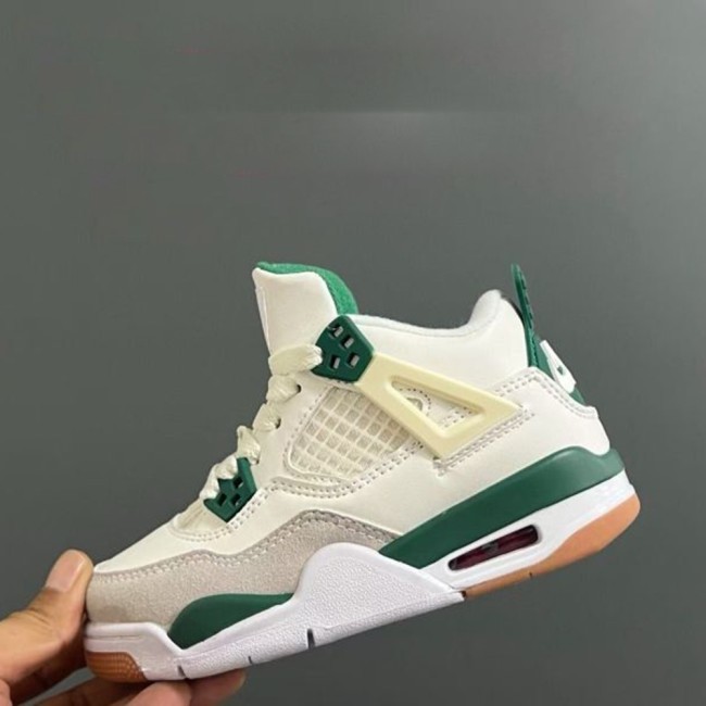 5A Kids Air Jordan 4 Retro SB Pine Green Children's Shoes DR5415-103