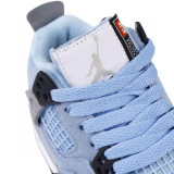5A Kids Air Jordan 4 Retro University Blue Children's Shoes CT8527-400
