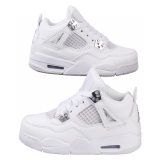5A Kids Air Jordan 4 Retro Pure Money Children's Shoes 308497-100