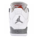 5A Kids Air Jordan 4 Retro White Oreo Children's Shoes CT8527-100