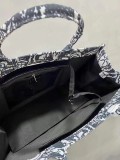 5A Book Tote bag Black Large 41x31cm