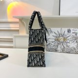 Original Oblique Book Tote Bag Black (S M L)