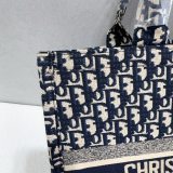 5A Book Tote bag Black Large Toile 44x33cm