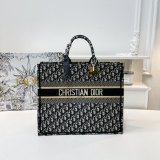 Original Oblique Book Tote Bag Black (S M L)