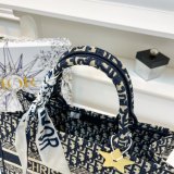 Original Oblique Book Tote Bag Blue (S M L)