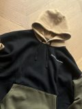 Original Color-Blocked Double-Knit Hoodie